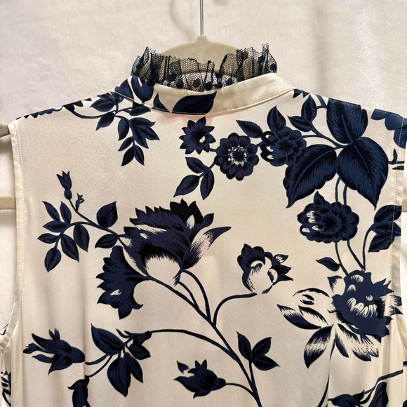 Cynthia Steffe 100% Silk Floral Midi Dress NWT - Picture 15 of 16